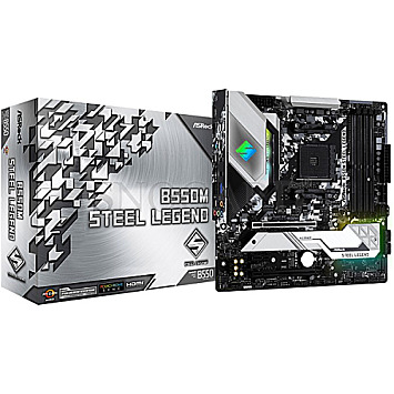 Asrock b550m steel legend совместимость оперативной памяти